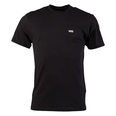 Vans MN LEFT CHEST LOGO TEE Pánské tričko, černá, velikost