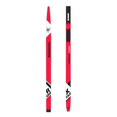 Rossignol R-SKIN ULTRA STIFF-XC Klasické běžecké lyže se stoupacími pásy, červená, velikost