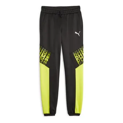 Puma FIT PANTS Chlapecké tepláky, černá, velikost