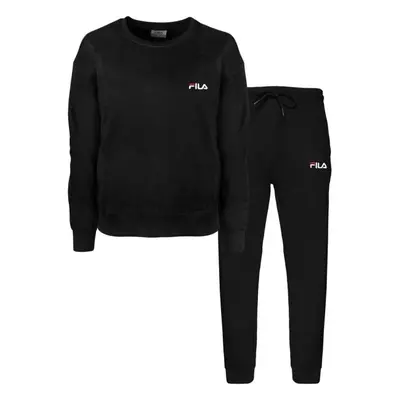 Fila BRUSHED COTTON FLEECE CREW Tepláková souprava, černá, velikost