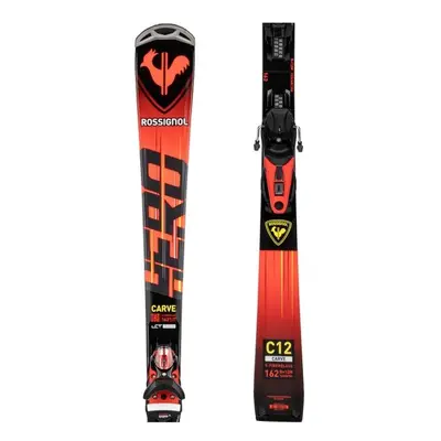 Rossignol HERO CARVE KONECT + NX12 KONECT GW B80 Sjezdové lyže, červená, velikost