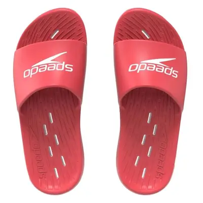 Speedo SLIDES ONE PIECE AM Pánské pantofle, červená, velikost