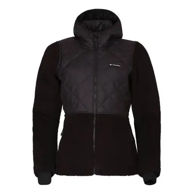 Columbia CRESTED PEAK FULL ZIP Dámská bunda, černá, velikost