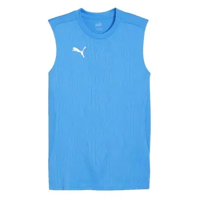 Puma TEAMFINAL TRAINING JERSEY Pánské sportovní tílko, modrá, velikost