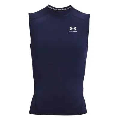 Under Armour HG ARMOUR COMP SL Pánské tílko, tmavě modrá, velikost