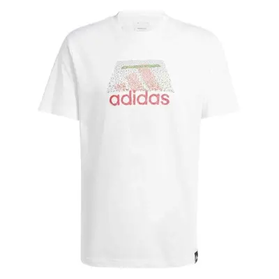 adidas CODES TEE Pánské tričko, bílá, velikost