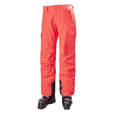 Helly Hansen W SWITCH CARGO INSULATED Dámské lyžařské kalhoty, červená, velikost