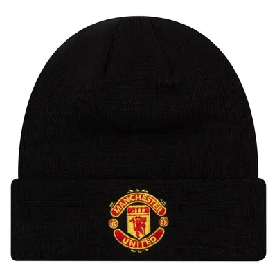 New Era ESSENTIAL Y CUFF BEANIE MANCHESTER UNITED Pánský kulich, černá, velikost