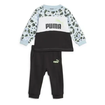 Puma ESSENTIALS MIX MTCH Dětská sportovní teplákovka, černá, velikost