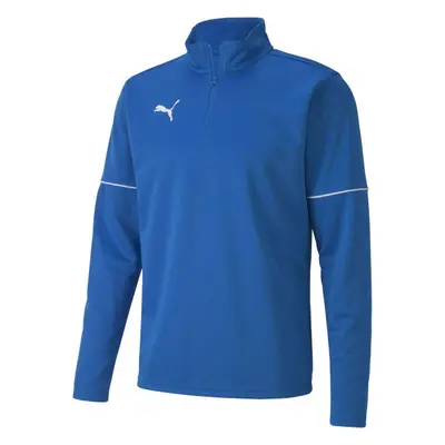 Puma TEAMGOAL 4 ZIP TOP Pánská sportovní mikina, modrá, velikost