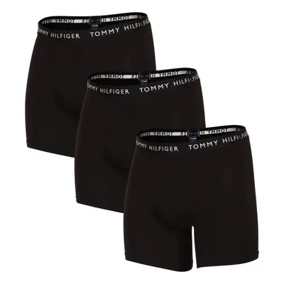 Tommy Hilfiger RECYCLED ESSENTIALS-3P BOXER BRIEF Pánské boxerky, černá, velikost