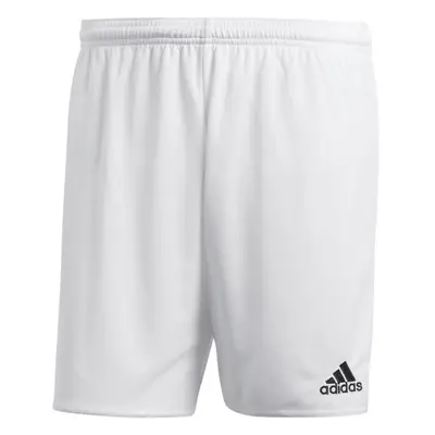 adidas PARMA SHORTS Juniorské fotbalové trenky, bílá, velikost