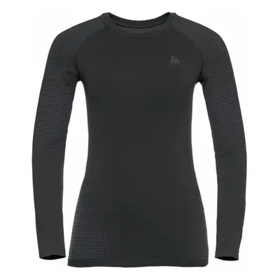 Odlo BL TOP CREW NECK L/S PERFORMANCE WARM EC Funkční tričko, černá, velikost