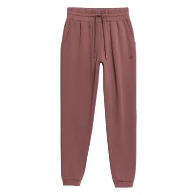 4F TROUSERS Dámské tepláky, růžová, velikost