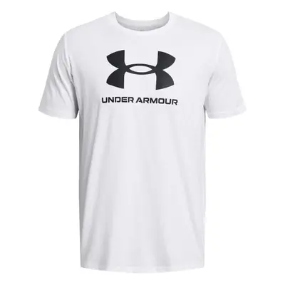 Under Armour SPORTSTYLE Pánské tričko, bílá, velikost