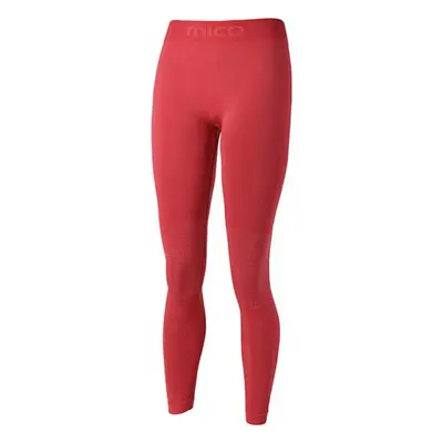 Mico LONG TIGHT PANTS ODORZERO XT2 W Dámské dlouhé termo kalhoty, červená, velikost