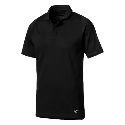 Puma FINAL CASUALS POLO TEE Pánské polo triko, černá, velikost