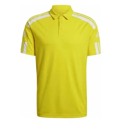 adidas SQUADRA POLO SHIRT Pánské polo triko, žlutá, velikost