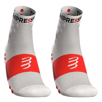 Compressport TRAINING SOCKS 2-PACK Sportovní ponožky, bílá, velikost