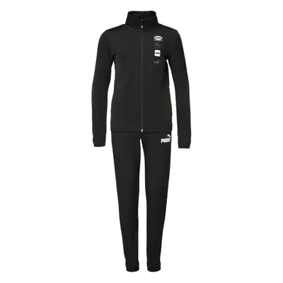 Puma POWER GRAPHIC POLY SUIT B Dětská souprava, černá, velikost