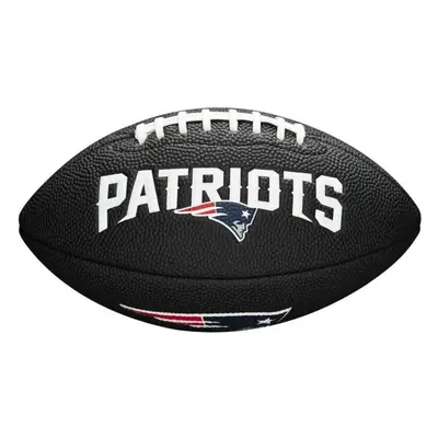 Wilson MINI NFL TEAM SOFT TOUCH FB BL NE Mini míč na americký fotbal, černá, velikost