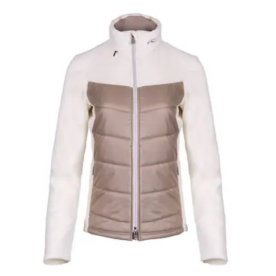 Kjus MUNDIN MIDLAYER JACKET W Dámská střední vrstva, béžová, velikost