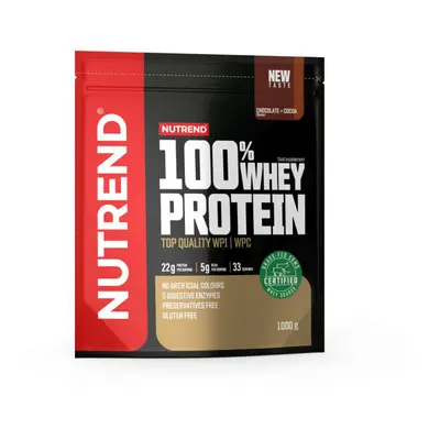 Nutrend 100% WHEY PROTEIN G ČOKOLÁDA + KAKAO Protein, , velikost