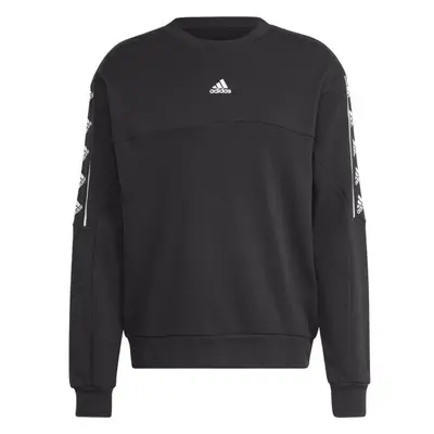 adidas BRAND LOVE SWEATSHIRT Pánská mikina, černá, velikost