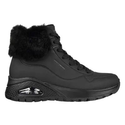 Skechers UNO RUGGED Dámská zateplená obuv, černá, velikost