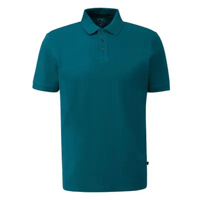 s.Oliver Q/S POLO SHIRT Pánské polotričko, tmavě zelená, velikost