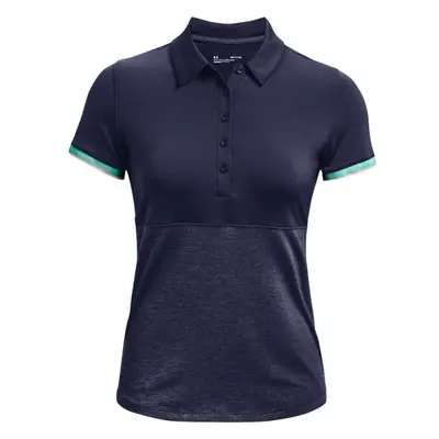 Under Armour ZINGER Dámské golfové polo triko, tmavě modrá, velikost