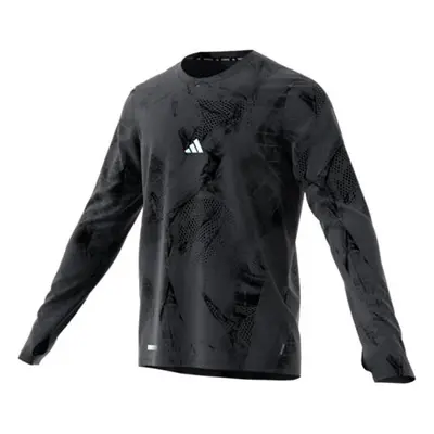 adidas ULTIMATE TEE Pánské běžecké tričko, černá, velikost