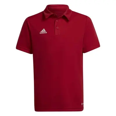 adidas ENTRADA POLO SHIRT Chlapecké polo triko, červená, velikost