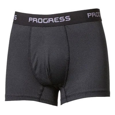 PROGRESS MICROSENSE BX-M Pánské funkční boxerky, černá, velikost