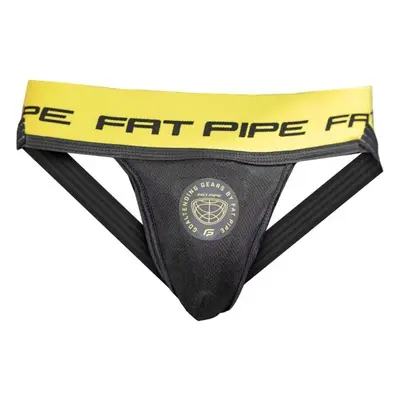 Fat Pipe JOCK STRAP JR Juniorský brankářský suspenzor, černá, velikost