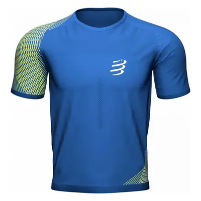 Compressport PERFORMANCE SS TSHIRT Pánské běžecké triko, modrá, velikost