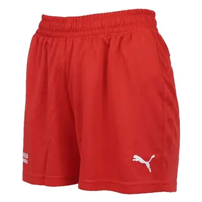 Puma HOME SHORTS WOMAN Dámské házenkářské trenýrky, červená, velikost