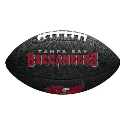 Wilson MINI NFL TEAM SOFT TOUCH FB BL TB Mini míč, černá, velikost