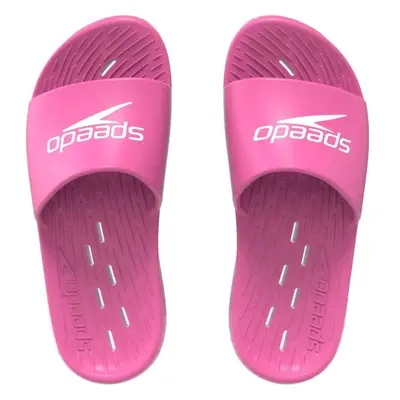 Speedo SLIDES ONE PIECE JU Dívčí pantofle, růžová, velikost