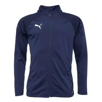 Puma TEAMLIGA TRAINING JACKET Pánská fotbalová bunda, tmavě modrá, velikost