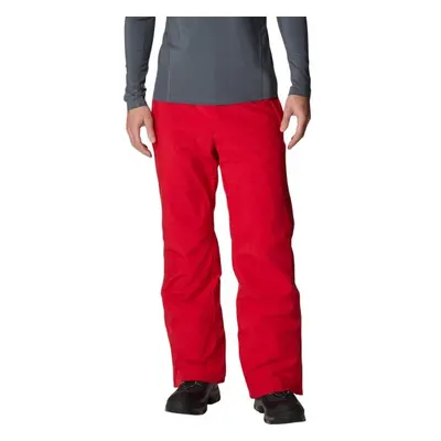 Columbia SHAFER CANYON PANT Pánské lyžařské kalhoty, červená, velikost