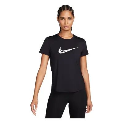 Nike ONE SWOOSH Dámský běžecký top, černá, velikost