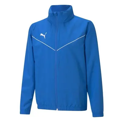 Puma TEAMRISE ALL WEATHER JACKET Chlapecká bunda, modrá, velikost