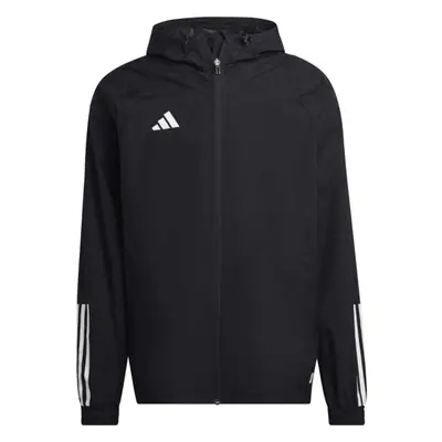 adidas TIRO JACKET Pánská fotbalová bunda, černá, velikost