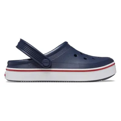 Crocs OFF COURT CLOG K Unisex dětské nazouváky, tmavě modrá