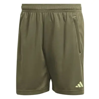 adidas TRAIN ESSENTIALS SHORTS Pánské sportovní šortky, khaki, velikost