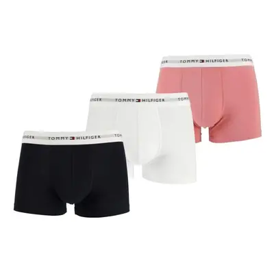 Tommy Hilfiger SIGNATURE CTN ESS-3P TRUNK Pánské boxerky, bílá, velikost