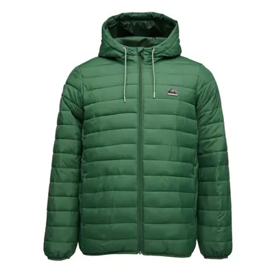 Quiksilver SCALY HOOD Pánská bunda, tmavě zelená, velikost