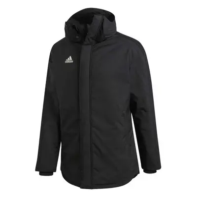 adidas STADIUM PARKA Pánská fotbalová bunda, černá, velikost