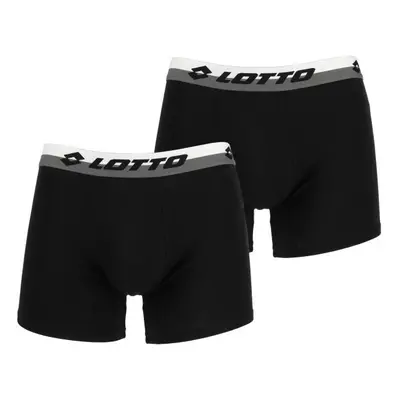 Lotto TRAIANUS 2PACK Pánské boxerky, černá, velikost